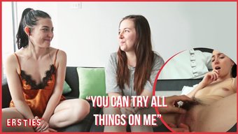 Ilk Kez Lezbiyenler Birbirlerinin Vücutlarını Hd Videoda Keşfediyor