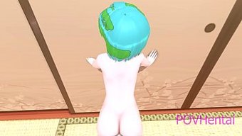 18 Yaşındaki Anime Missionary, Köpek Stiliyle Beceriliyor