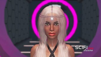 Seksi 3d Shemale, Trans Sevgilisiyle Anal Oyununa Dalıyor