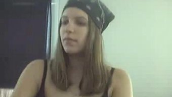 Çoraplı Amatör Siyah Genç, Webcam'De Kışkırtıyor