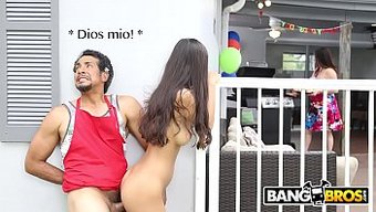 Genç Ve Traşlı Bir Genç Olan Gianna Dior, Üvey Babasına Unutulmaz Bir Hediye Veriyor